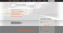Desktop Screenshot of plainfieldschools.org